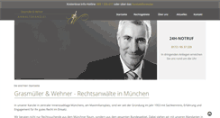 Desktop Screenshot of kanzleiwehner.de